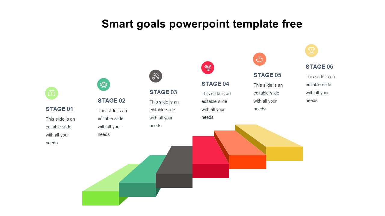 smart goals powerpoint template free download